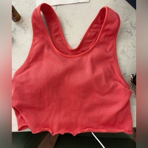 Exercise tank top